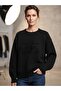 Women's Front Embroidered Winter Sweater