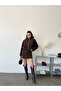 Women's Oversized Lined Bomber Jacket - 4
