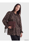 Patterned Women's Shirt Tunic