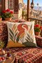 Anatolia Sun |   Anatolian Inspired Floral, Crane and Sun Patterned Set of 4 Decorative Throw Pillow Covers |   Modern Bohemian Design - 6