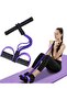 5 Li Exercise Band with Gift, 6 Rubber Bands, Extra Strong Body Trimmer, Sit-Up Pulling Tool, Home Fitness Exercise Band, Abdominal, Arm, Leg Workout Tool - 6