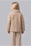 Ultra Soft Plush Textured Polo Collar Coat Baby Girl H3546A526Au - 4