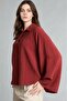 Relaxed Fit Textured Striped Long Sleeve Tunic H7503Ax26Au - 3