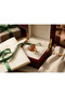 Bronze Women's Ring Authentic Copper Jewelry Amber Leaf Model Adjustable Vintage - 4