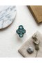 Bronze Women's Ring Authentic Copper Jewelry Mini Turquoise Worked Hare Model Adjustable Vintage - 3
