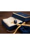 Natural Stone Ring Authentic Jewelry 316L Gold Steel Navy Blue Lapis Lazuli Stone Front Adjustable Vintage - 2