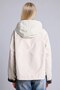 Hooded Plaid Lining Detailed Regular Fit Cotton Coat H3826Ax26Au - 5