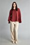 Relaxed Fit Textured Striped Long Sleeve Tunic H7503Ax26Au - 2