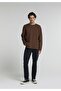 Slim Tapered Fit Men's Blue Black Denim Jean Trousers - 3