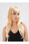 Platinum, Gold, and Gold-Toned Long Solid Color Party Wig BX - 3
