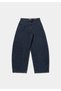 Baggy Loose Fit Women's Mid Indigo Denim Jean Pants - 7