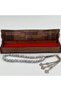 Natural Jade Stone Prayer Beads 33-Piece Men's Prayer Beads Green Natural Stone with Tassels Wooden Boxed Gift for Men Ak