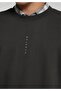 Relaxed Fit Round Neck Plain Men's Anthracite Sweatshirt - 4