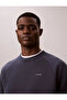 Men's Blue Sweatshirt with Brand Logo, Suitable for Daily Use - 2