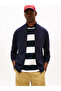 Men's Brand Logo T-Shirt in Navy Blue, Suitable for Daily Use