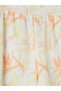 Two Mt Shop Quality Lcw Kids Mixed Elastic Waist Girls' Shorts - 3