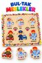 Children's Educational Find-Pair Puzzle 3 mm Wooden Base 5 mm Soft Eva – Preschool Matching Game Variant - 3