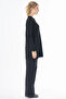 Buttoned Knitwear Tunic Black - 5