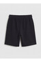 Two Mt Shop Quality Lcw Kids Black 2 Thread Plain Standard & Regular Boys' Shorts - 3