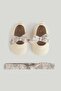 Pink Pram Shoes and Headband Set - 2