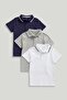 3 Pack Polo Shirts - 4