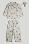 Strawberry Woven Pyjamas and Scrunchie Set