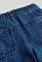 Blue Denim Barrel Jeans - 3