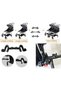 Universal Stroller Connector Clips Adapter for Twin Babies Adjustable Linker Set Converts Two Single - 5
