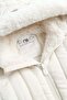 Cream Quilted Snowsuit - 3