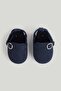 Navy Cord Pram Shoes - 2