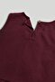 Burgundy Top and Trousers Outfit - 3