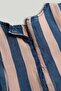 Striped Denim Dress - 2