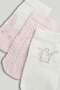 3 Pack Bunny Baby Socks - 2