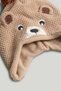 Brown Bear Knitted Trapper Hat - 2