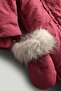 Rose Embroidered Snowsuit - 3