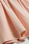 Peach Cord Dress and Tights Outfit - 3
