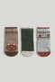 3 Pack Fox Baby Socks