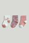 3 Pack Deer Baby Socks