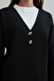 Buttoned Knitwear Cardigan