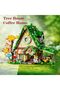 Building Blocks Set, Forest Tree House and Mushroom House Construction Toys, Creative DIY Assembly K - 3