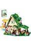 Building Blocks Set, Forest Tree House and Mushroom House Construction Toys, Creative DIY Assembly K