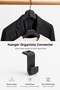 Hanger Organizer Attachment for Closet Space-Saving Hanger Organizer 3D Printing - 4
