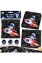Space Astronaut Galaxy Themed 16-Piece Napkin Set - 2