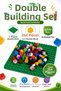 Double Block Building Set 264 Pieces 1X1 Block 12 Colors + Double Floor Educational Building Toy for Ages 1.5 and Above