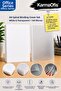 A4 Spiral Binding Cover Set 160 Micron – White and Transparent Binding Covers 75 Pieces Each