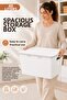 40 L Storage Box with Lid Multi-Purpose Plastic Organizer Organizer Box - 2