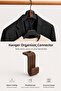 Hanger Organizer Attachment for Closet Space-Saving Hanger Organizer 3D Printing - 3