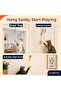 Elastic Spring-Hanging Plush Pompom Cat Toy 100 cm - 3
