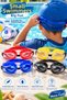 Silicone Swimming Goggles with Ear Plugs – Leak-Proof Swimming Glasses for Pool and Sea with Adjustable Band - 3