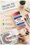 12 Colors Fineliner Pen 0.4 mm Fine Tip Felt Tip Pen 1 Pack Smart Kids Fineliner Felt Tip Pen Set - 3